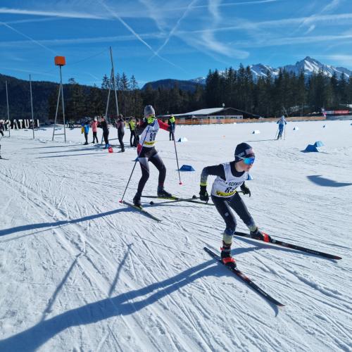 Schulolympics Skilanglauf